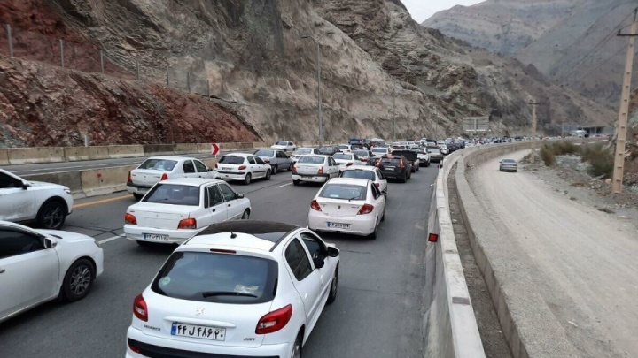 ترافیک در راههای مواصلاتی مازندران پرحجم و روان است