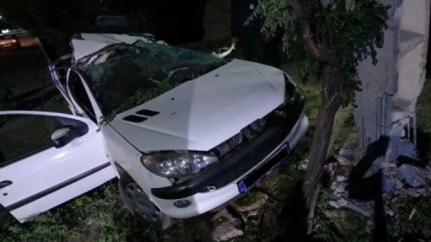 مرگ ۲ جوان زرندی در حادثه رانندگی