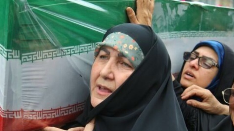 تشییع پیکر دو شهید تجاوزهای رژیم صهیونیستی در تهران