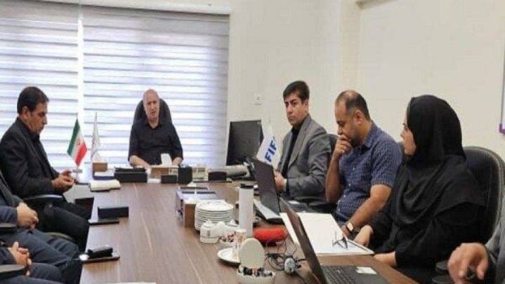 برگزاری نشست توسعهای مرکز ملی فوتبال با حضور تاج
