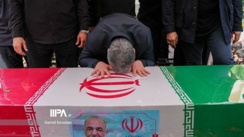 تشییع شهدای اقتدار در تهران - ۸
