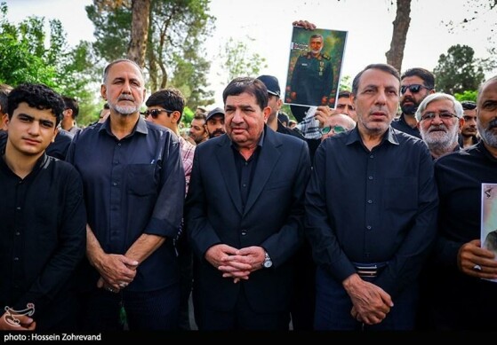 تشییع پیکر سردار شهید امیر علی حاجی زاده