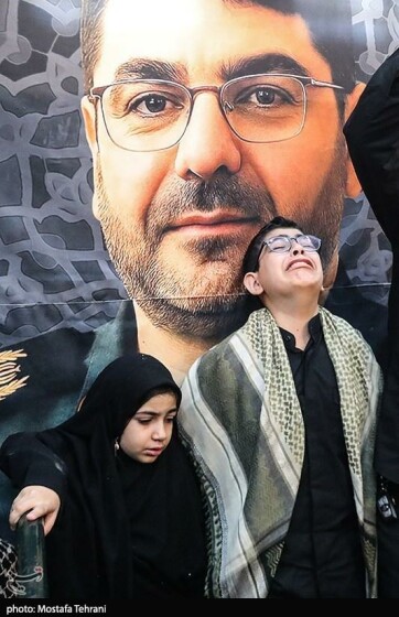 تشییع و خاکسپاری پیکر شهید «حسین سلامی» در حرم عبدالعظیم (ع)