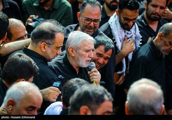 تشییع پیکر سردار شهید امیر علی حاجی زاده