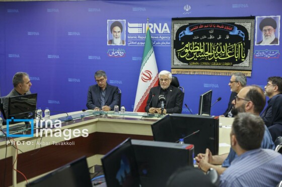 حضور معاون اول رییس جمهور در ایرنا