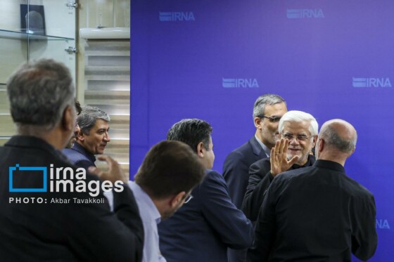 حضور معاون اول رییس جمهور در ایرنا