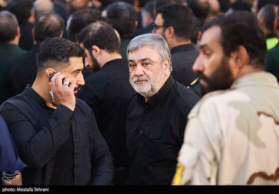 تشییع و خاکسپاری پیکر شهید «حسین سلامی» در حرم عبدالعظیم (ع)