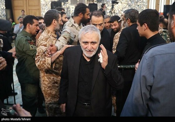 تشییع و خاکسپاری پیکر شهید «حسین سلامی» در حرم عبدالعظیم (ع)