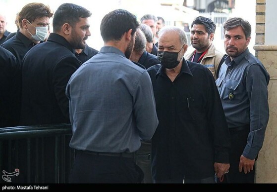 تشییع و خاکسپاری پیکر شهید «حسین سلامی» در حرم عبدالعظیم (ع)