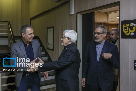 حضور معاون اول رییس جمهور در ایرنا