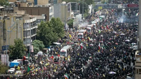 فیلم/ بدرقه فرزندان ایران