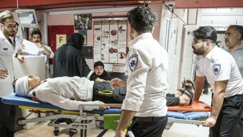 ۱۱ مصدوم در تصادف اتوبوس با پراید در جاده فهرج - زاهدان