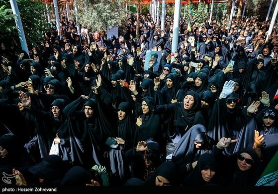 تشییع پیکر سردار شهید امیر علی حاجی زاده