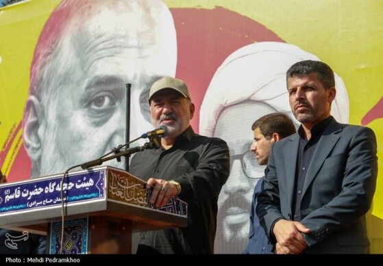 تشییع پیکر سردار سپهبد شهید «غلامعلی رشید»