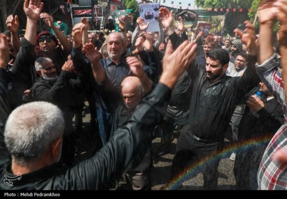 تشییع پیکر سردار سپهبد شهید «غلامعلی رشید»