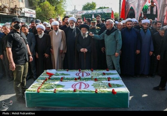 تشییع پیکر سردار سپهبد شهید «غلامعلی رشید»