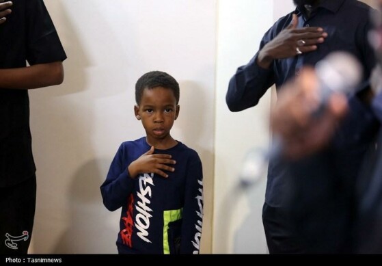 عزاداری نیجریهایها در حرم مطهر حضرت معصومه(س)