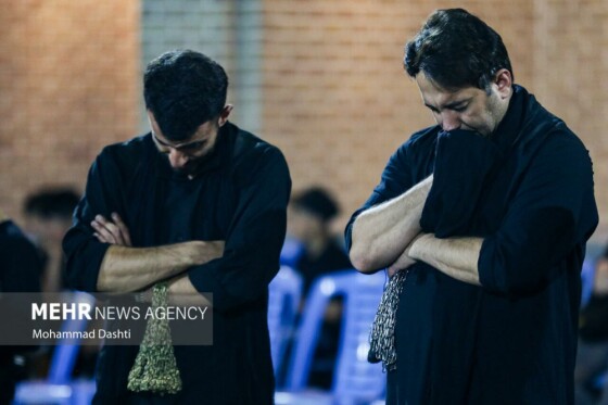 عزاداری شب چهارم محرم در حسینیه مجتهد اردبیلی