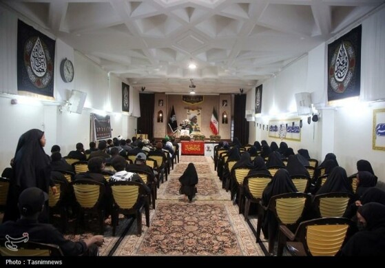 عزاداری نیجریهایها در حرم مطهر حضرت معصومه(س)