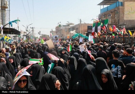 تشییع پیکر سردار سپهبد شهید «غلامعلی رشید»