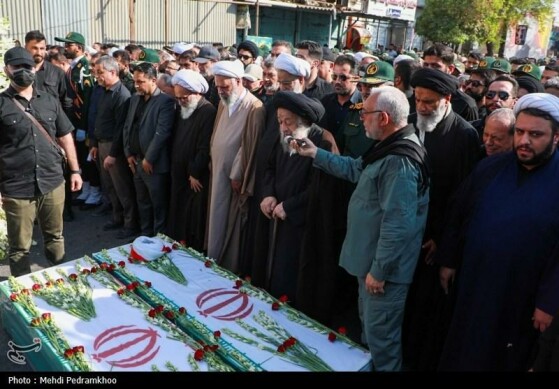 تشییع پیکر سردار سپهبد شهید «غلامعلی رشید»