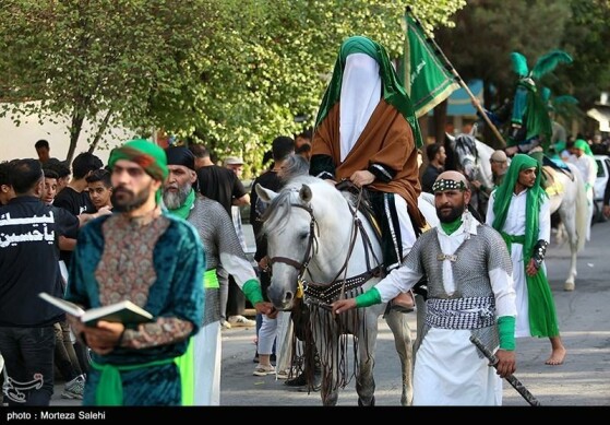 کاروان نمادین کربلا -مبارکه اصفهان