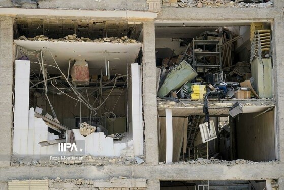 زندان اوین پس از حمله رژیم صهیونیستی