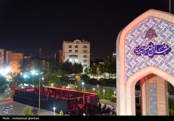 موکب عاشقی از شب اول محرم در دانشگاه علوم پزشکی بیرجند