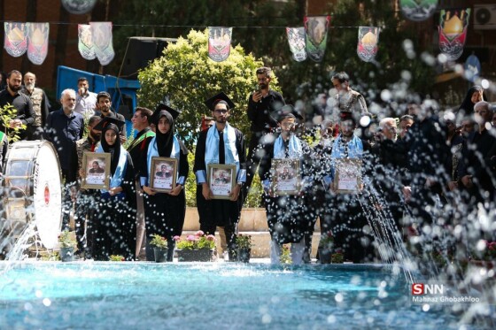 مراسم گرامیداشت دانشمندان هستهای در دانشگاه شهید بهشتی