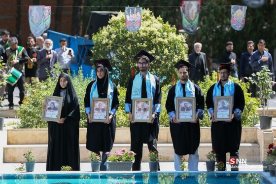 مراسم گرامیداشت دانشمندان هستهای در دانشگاه شهید بهشتی