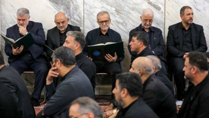 حضور رئیس جمهور در مراسم بزرگداشت سرلشکر شهید کاظمی