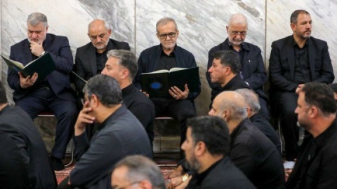 حضور رئیس جمهور در مراسم بزرگداشت سرلشکر شهید کاظمی