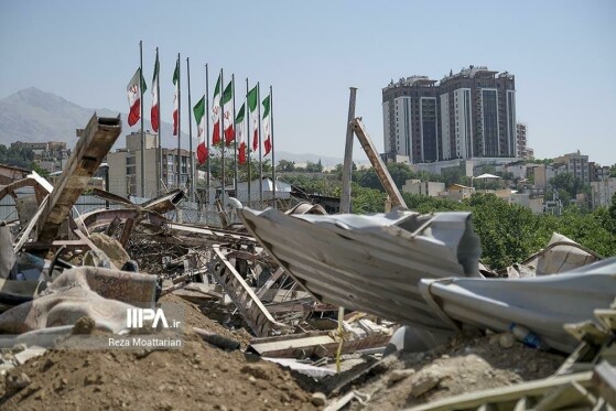 زندان اوین پس از حمله رژیم صهیونیستی