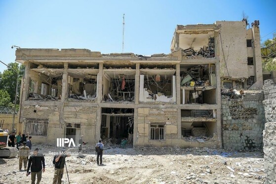 زندان اوین پس از حمله رژیم صهیونیستی