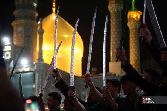 آئین سنتی عزاداری «مشق شمشیر»