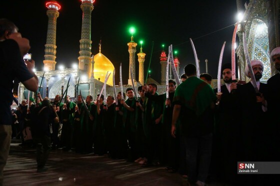 آئین سنتی عزاداری «مشق شمشیر»