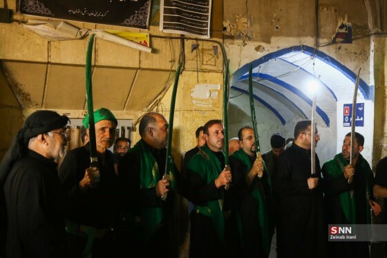 آئین سنتی عزاداری «مشق شمشیر»