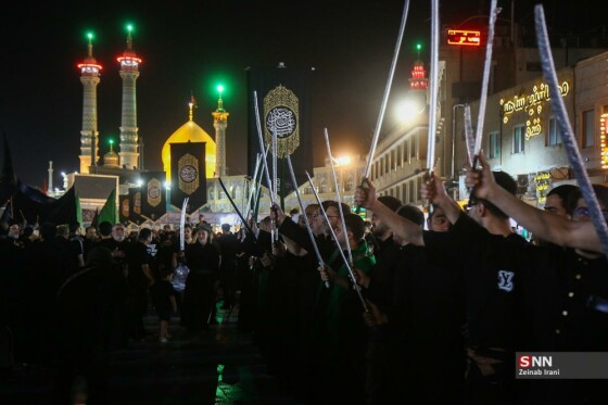 آئین سنتی عزاداری «مشق شمشیر»
