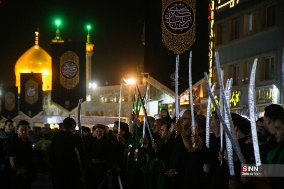 آئین سنتی عزاداری «مشق شمشیر»