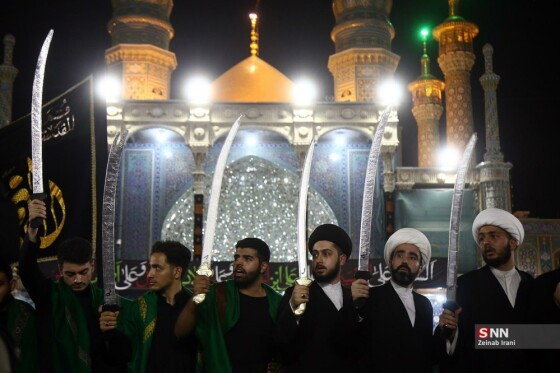 آئین سنتی عزاداری «مشق شمشیر»