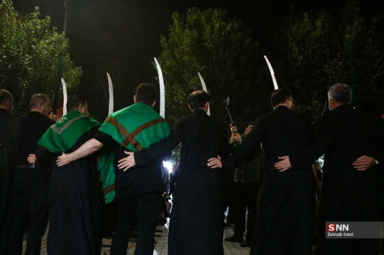 آئین سنتی عزاداری «مشق شمشیر»