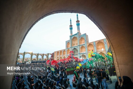 سوگواری عزاداران خاص حسین (ع) در یزد