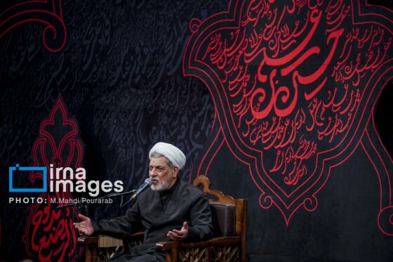 عزاداری شب هفتم محرم- هیأت «آیین حسینی»