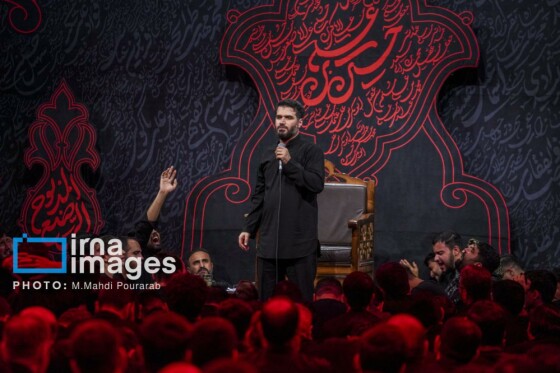 عزاداری شب هفتم محرم- هیأت «آیین حسینی»