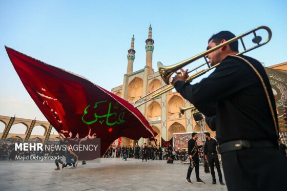 سوگواری عزاداران خاص حسین (ع) در یزد