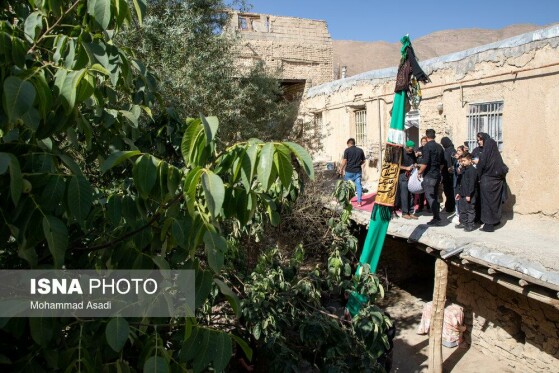 آیین سنتی علمگردانی در روستای تاریخی هزاوه