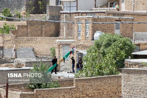 آیین سنتی علمگردانی در روستای تاریخی هزاوه