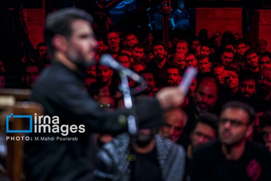 عزاداری شب هفتم محرم- هیأت «آیین حسینی»