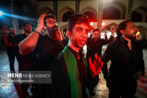 سوگواری عزاداران خاص حسین (ع) در یزد