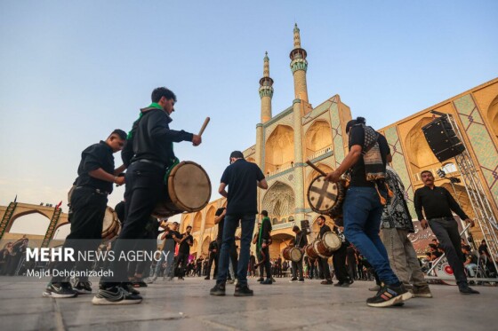 سوگواری عزاداران خاص حسین (ع) در یزد